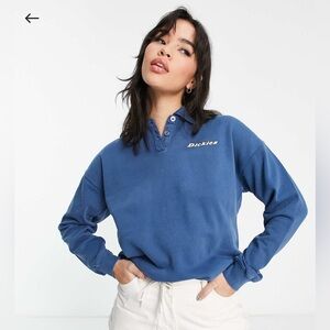 DICKIES long sleeve polo sweatshirt